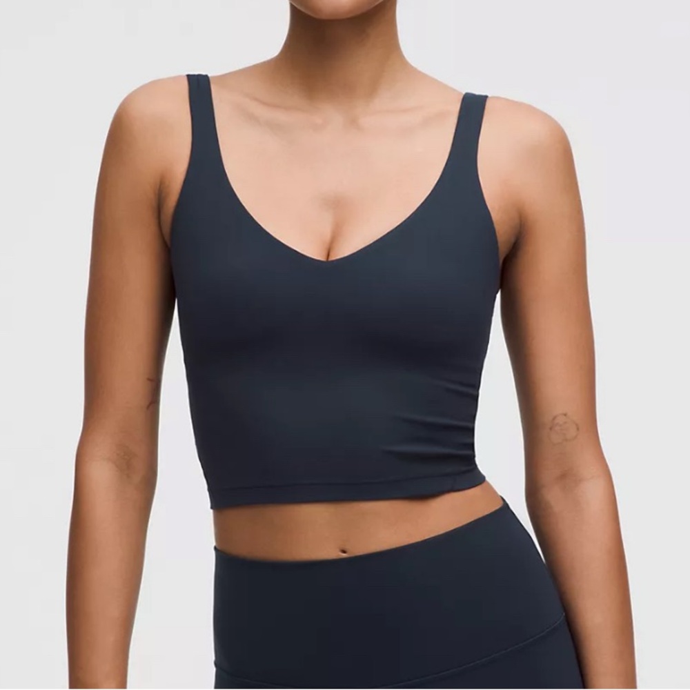 Navy lululemon align tank